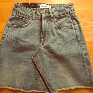 Denim skirt